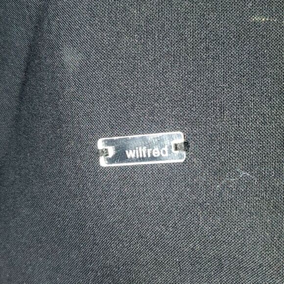 WILFRED, Black Strapless Cocktail Dress, Worn 1x Size 4 - Picture 2 of 9